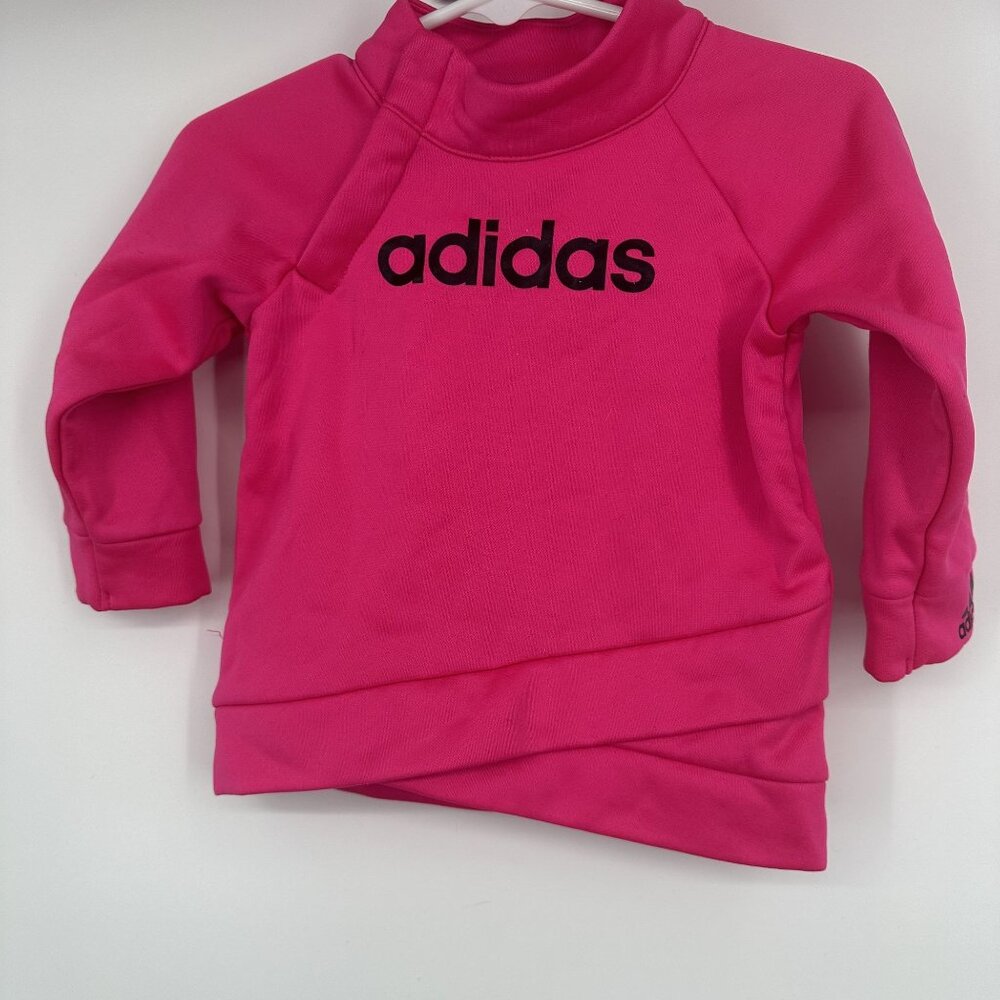 Adidas‎ Baby Girls Sweatshirt Size 9 Months Pink